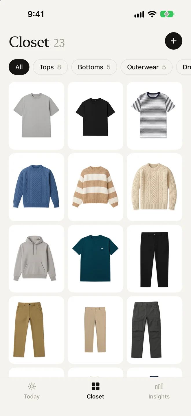 Cotton closet