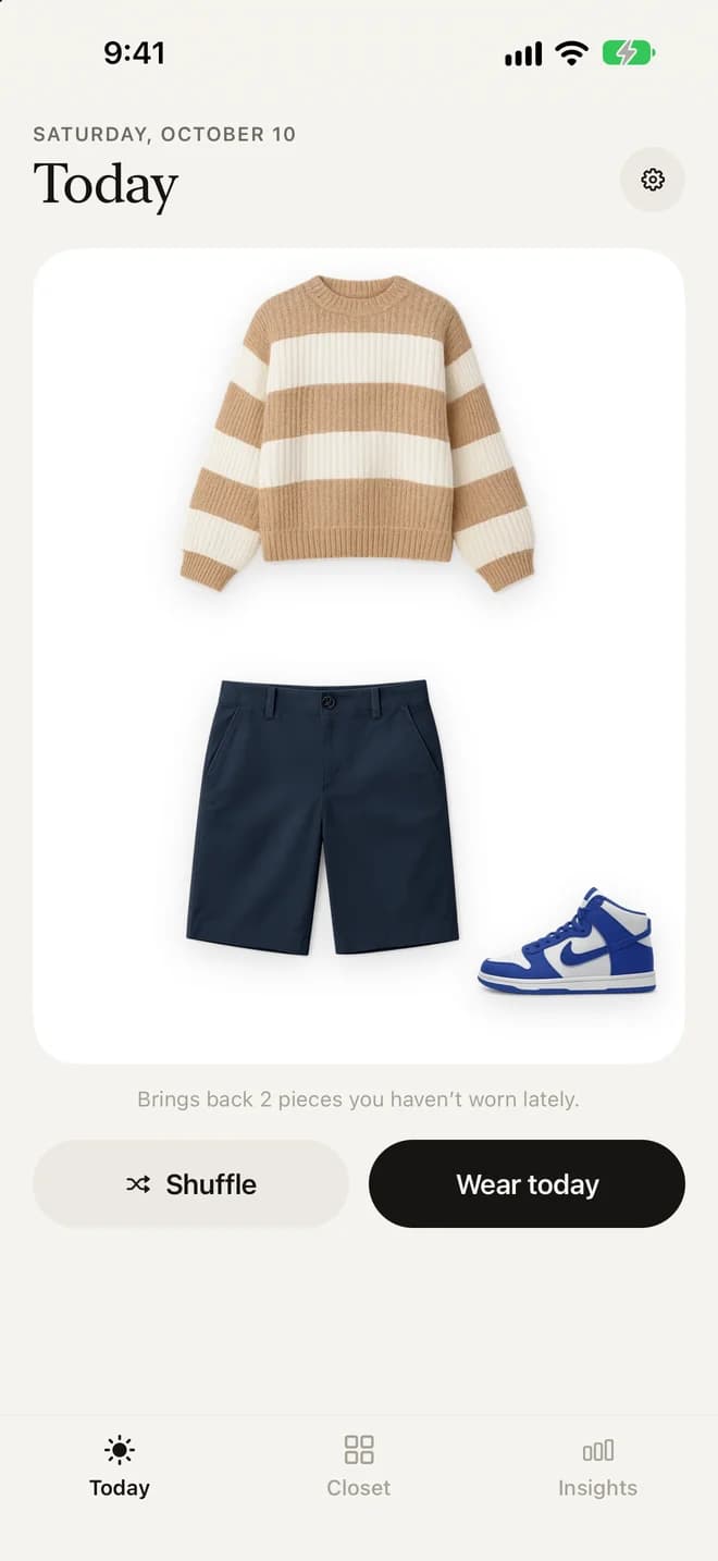 Cotton outfit of the day